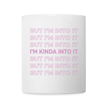 H Styles Kiwi Lyrics But I'm Into It (pink) - Tasse - Weiß - Vorne