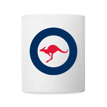 air force roundel Australia Luftwaffe Australien - Mug - white - Front