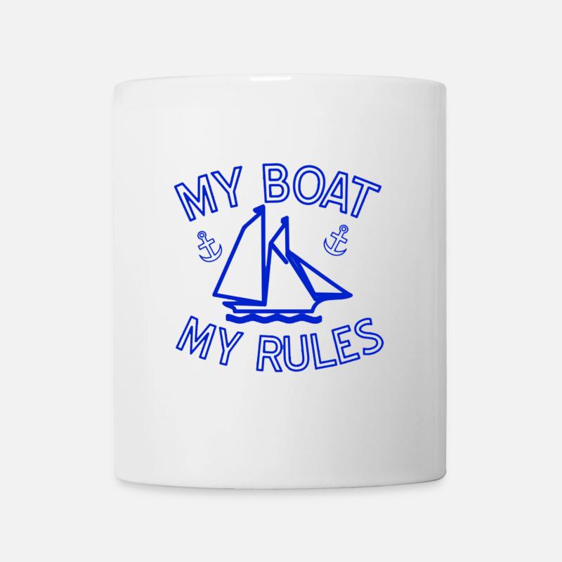 boat - Mug - white