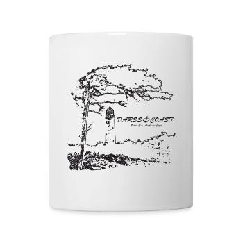 Darss Coast - Leuchtturm Ostsee - Tasse - Weiß - Vorne