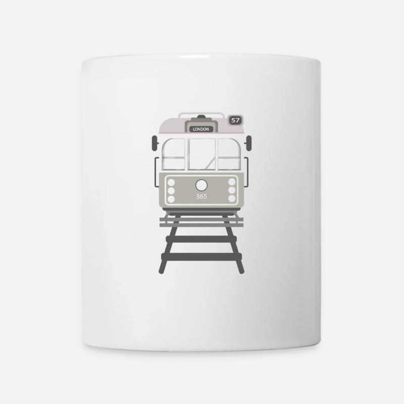 Tram, tram - Mug blanc - blanc