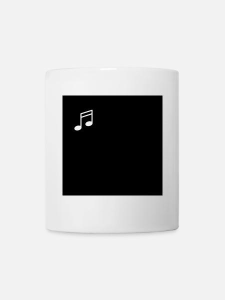 Musik Note - Tasse - Weiß