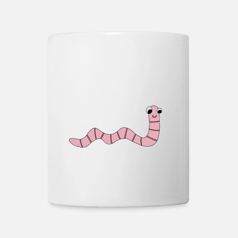Earthworm *** blank - Mug - white