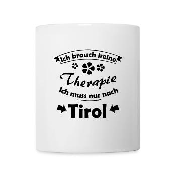 Tirol - Tasse - Weiß - Vorne