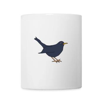 Blackbird *** blank - Mug - white - Front
