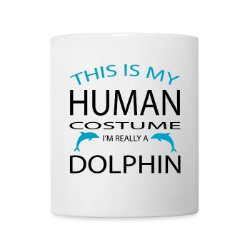 Dolphin Delfin - Tasse - Weiß - Vorne