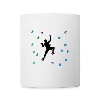 Grimpeur Bouldering Escalade Bouldering - Mug blanc - blanc - Devant