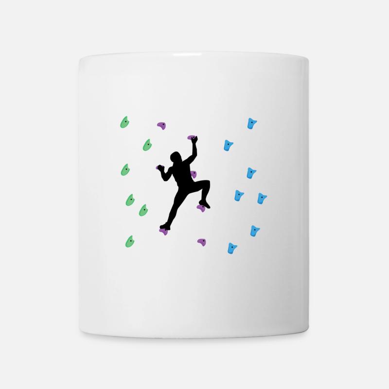 Climber Bouldering Climbing Bouldering - Mug - white
