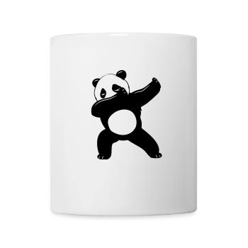 Lustige schwarz-weiße süße Panda Bear Tanz Dab - Tasse - Weiß - Vorne