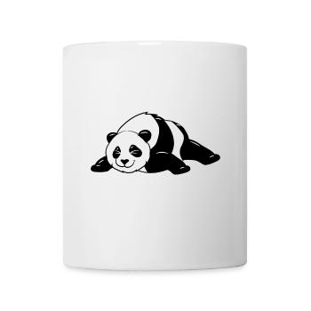 Lustige schwarz-weiße süße Panda Bear Tanz Dab - Tasse - Weiß - Vorne