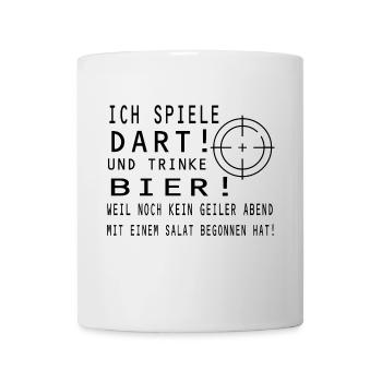 Darts Dart - Tasse - Weiß - Vorne