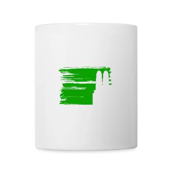 St.Gallen mit Münster - Tasse - Weiß - Vorne