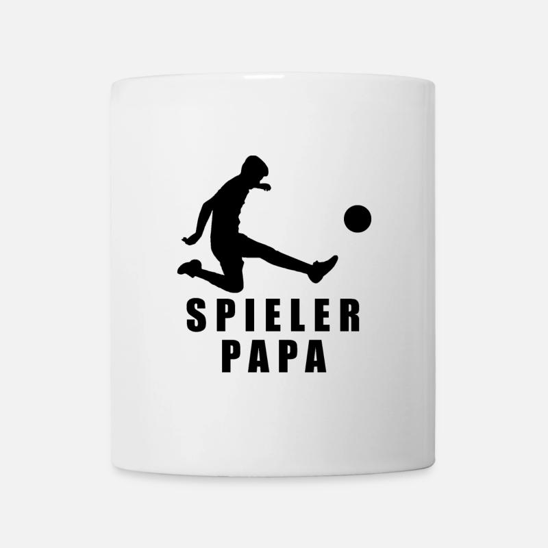 Spielerpapa - Tasse - Weiß