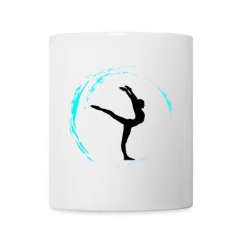 Rhythmic gymnastics - Mug - white - Front