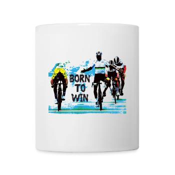 born to win #1 - Radsport - Tasse - Weiß - Vorne