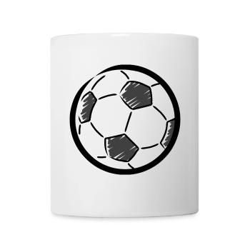 Soccer drawing - Mug - white - Front