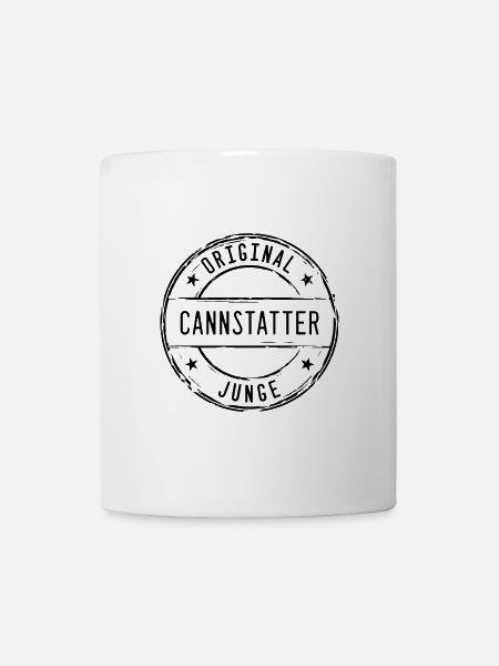 Stuttgart Cannstatter Junge Stempel - Tasse - Weiß