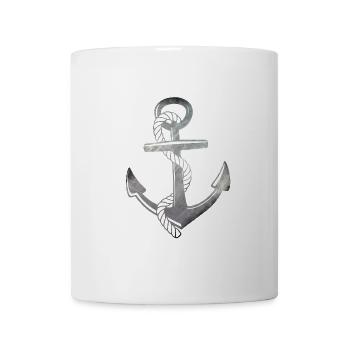 Anker - Tasse - Weiß - Vorne