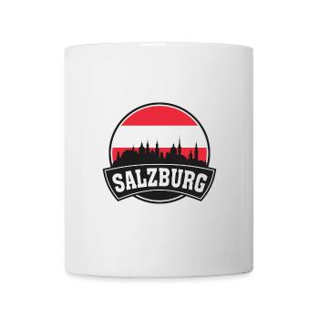Salzburg Austria Skyline Travel Souvenir Austrian - Mug - white - Front
