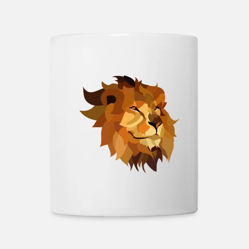 Lion - Mug blanc - blanc