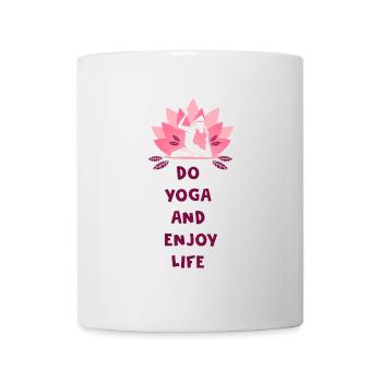 yoga - Mug - white - Front