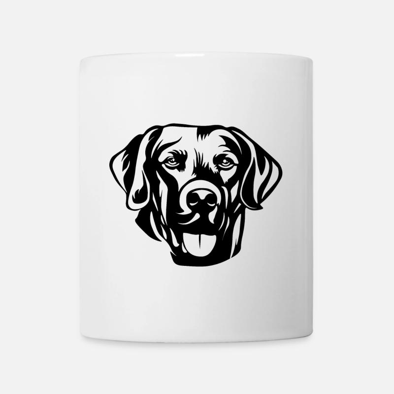 Labrador - Tasse - Weiß