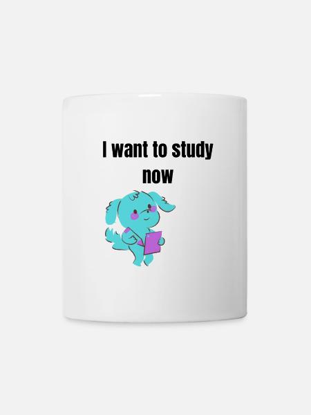 Ich möchte jetzt studieren - Tasse - Weiß