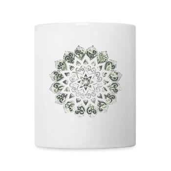 Mandala - Mug blanc - blanc - Devant