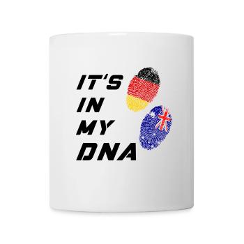 In meiner DNA Deutschland und Australia / Geschenk - Tasse - Weiß - Vorne