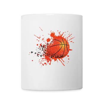 Basketball Basketballspieler Basketballspieler - Tasse - Weiß - Vorne