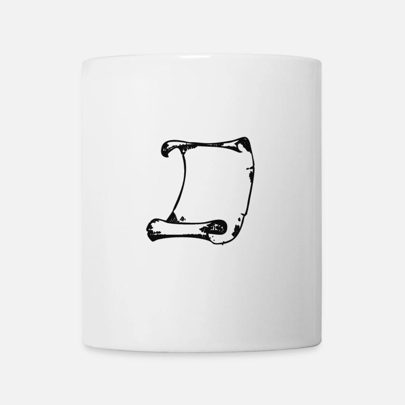 Black brush frame - Mug - white