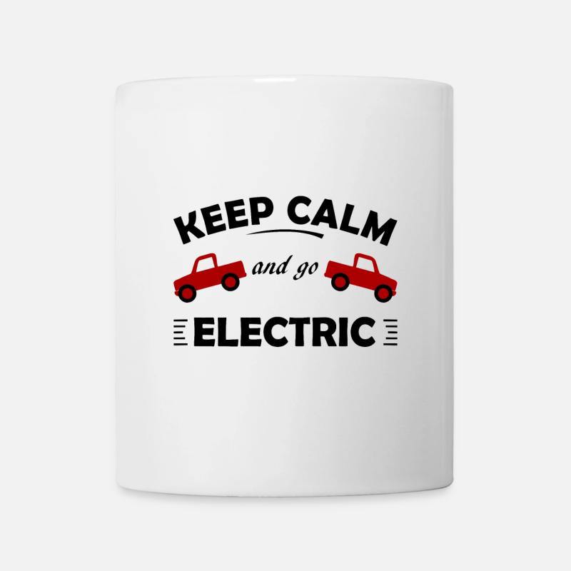 Électrique - Mug blanc - blanc