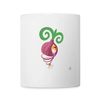 Crying Onion - Tasse - Weiß - Vorne
