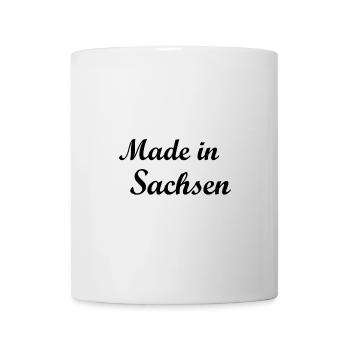 Sachsen - Tasse - Weiß - Vorne