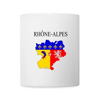 Rhône-Alpes - Tasse - Weiß - Vorne