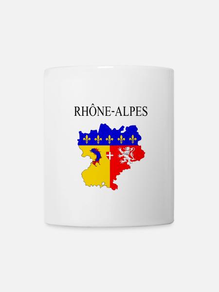 Rhône-alpes - Mug blanc - blanc