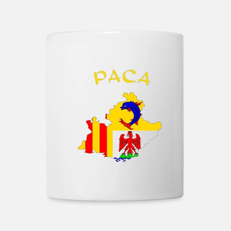 PACA - Mug blanc - blanc