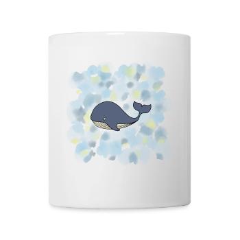 Wal Blauwal - Tasse - Weiß - Vorne