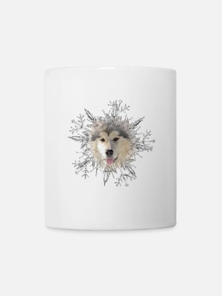 Malamute Cristal - Mug blanc - blanc