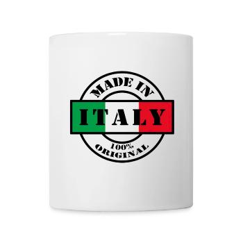 MADE IN ITALY Italien Italia Geschenk - Tasse - Weiß - Vorne