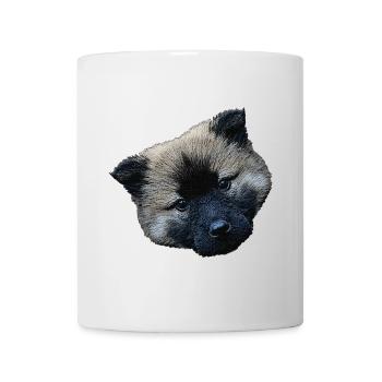 Puppy Closing, Eurasier Puppy - Mug - white - Front