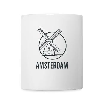 Amsterdam - Mug blanc - blanc - Devant