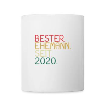 Bester Ehemann seit 2020 - Tasse - Weiß - Vorne