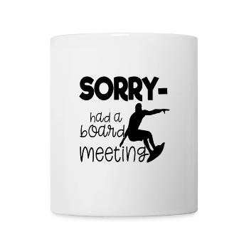 Lustiges Surfen Zitat Humor Schriftzug Typografie - Tasse - Weiß - Vorne