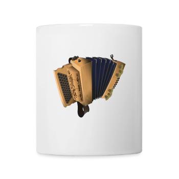 Styrian Harmonica - Swiss Pine/Blue | ZiachON! - Mug - white - Front