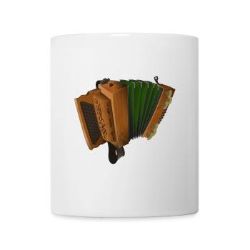 Styrian Accordion - Yew/Green | ZiachON! - Mug - white - Front