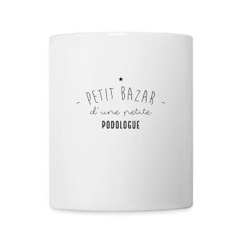 KLEINER BASAR EINER KLEINEN PODOLOGIN - Tasse - Weiß - Vorne