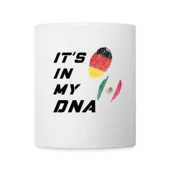 Es ist in meiner DNA Deutschland und Mexiko - Tasse - Weiß - Vorne