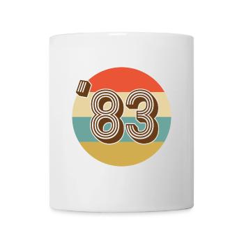 1983 Vintage Jahrgang - Tasse - Weiß - Vorne
