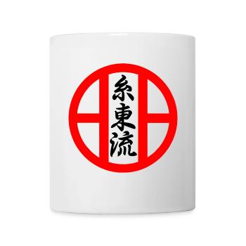 Shito Ryu Karate Emblem - Tasse - Weiß - Vorne